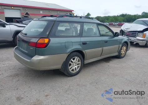 2002 Subaru Outback from USA, damaged, VIN 4S3BH665X27620355